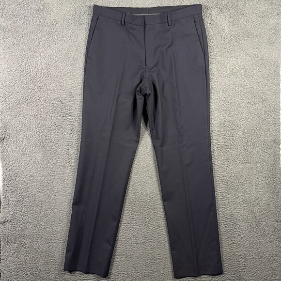 J Crew Pants Mens 34x34 Blue Ludlow Dress Slacks Loro Piana Wool Formal - Picture 1 of 14